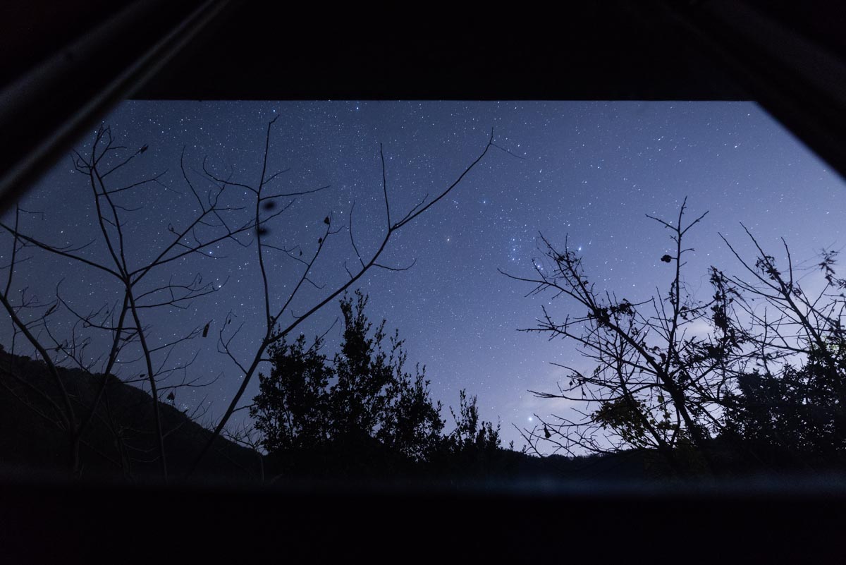 土佐山の星空
