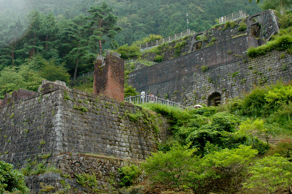 愛媛県の別子銅山