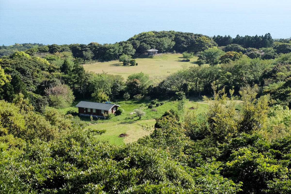 唐人駄馬遺跡からの眺め